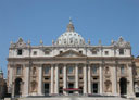 WORKS DONE ON THE FACADE OF THE BASILICA OF SAINT PETER - 1986